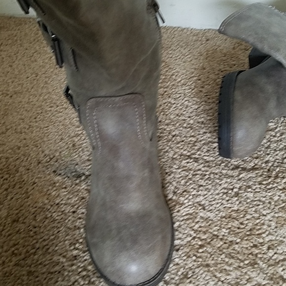 Worn once Madden girl Tall Buckle Boots - Picture 5 of 6